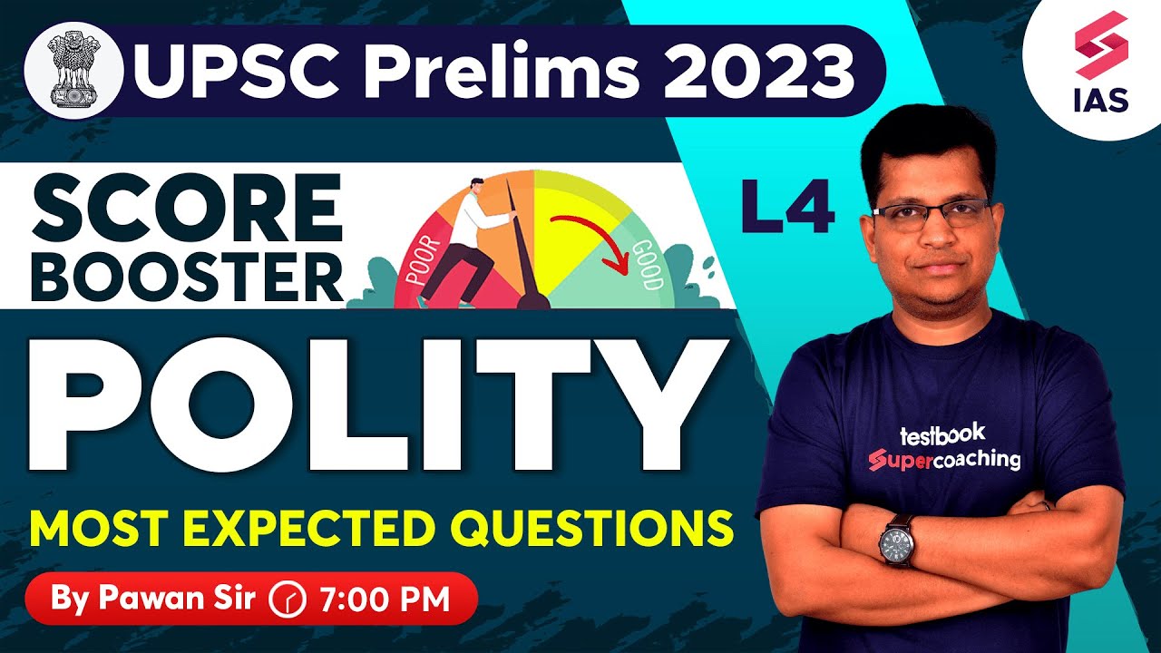 Polity MCQs for UPSC Prelims 2023 | Score Booster Series for UPSC ...