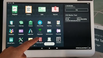 Inventory tracking capabilities review on Clover Duo with weight items like pounds. CSI Works