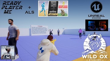 UE5.5 R. Player.me Character Base Tool + ALS integration