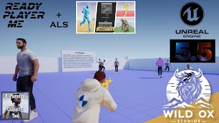 UE5.5 R. Player.me Character Base Tool + ALS integration