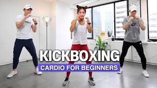 e.6 15 MIN 🥊 KICKBOXING CARDIO (BEGINNER Ver.) l 유산소 끝판왕! 15분 킥복싱 운동 (초보자용)