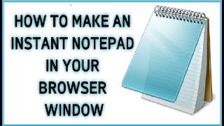 Browser as Notepad | Browser Tricks | Notepad Tricks | Google Chrome Tricks | Notepad in Browser screenshot 4