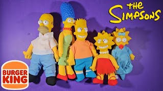 Reviewing the 1990s Simpsons Burger King Plush Set