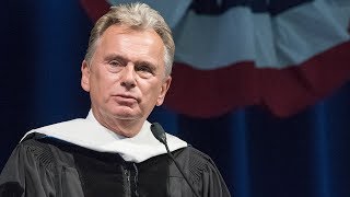 Pat Sajak Delivers the Graduation Speech to Founders Classical Academy, Leander, TX