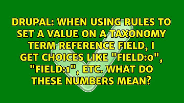 When using Rules to set a value on a taxonomy term reference field, I get choices like...
