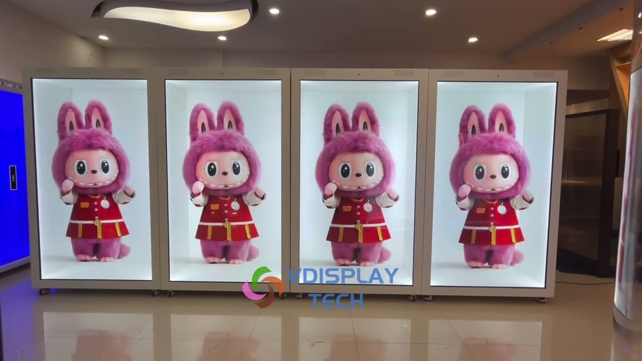 Human Size 86inch 3D Touch HOLOBOX  