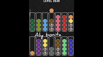 ball sort puzzle level 3539