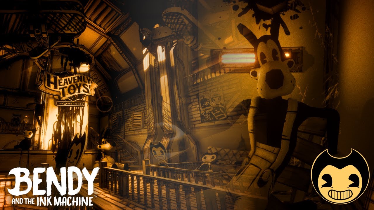 Exploring the Heavenly toys work shop!! | Bendy And The Ink Machine Chapter 3 Full Playthrough