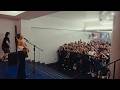 Morissette busking at the Araneta ticketbooth (Phoenix)