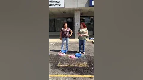 Donna Hornacek +Michelle Ehlers Ice Bucket Challenge