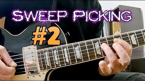 Sweep Picking exercise #2 (Basic) on 5 strings in A major