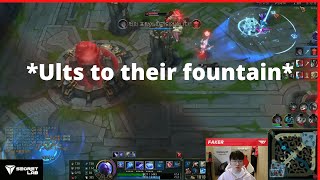 Faker dealing with Yone as Ryze