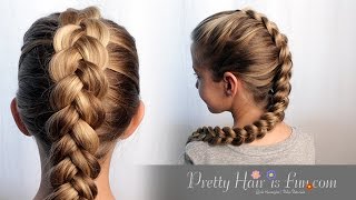 HOW TO DUTCH BRAID HAIR TUTORIAL!! ❤