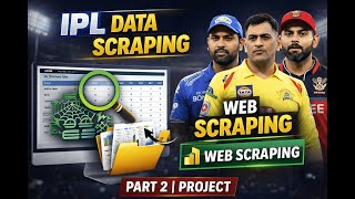 Power Bi Project  | IPL Data Analysis | Web Scrapping | Part 2