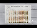 Easy Solution for Coloring Perfect Skin Tones with the Stampin' Blends Alcohol Markers!  Free Chart!