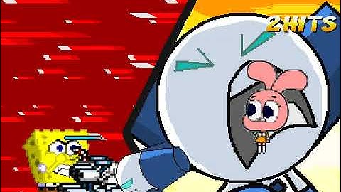 MUGEN Request: Cuphead & Spongebob V2 Vs Anais & Robotboy