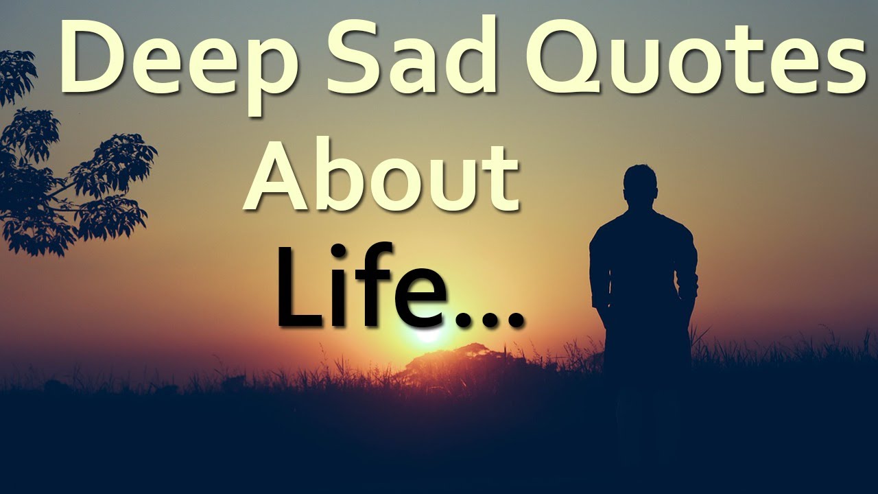 Deep Sad Quotes About Life (With Audio) | Sad Quotes in English