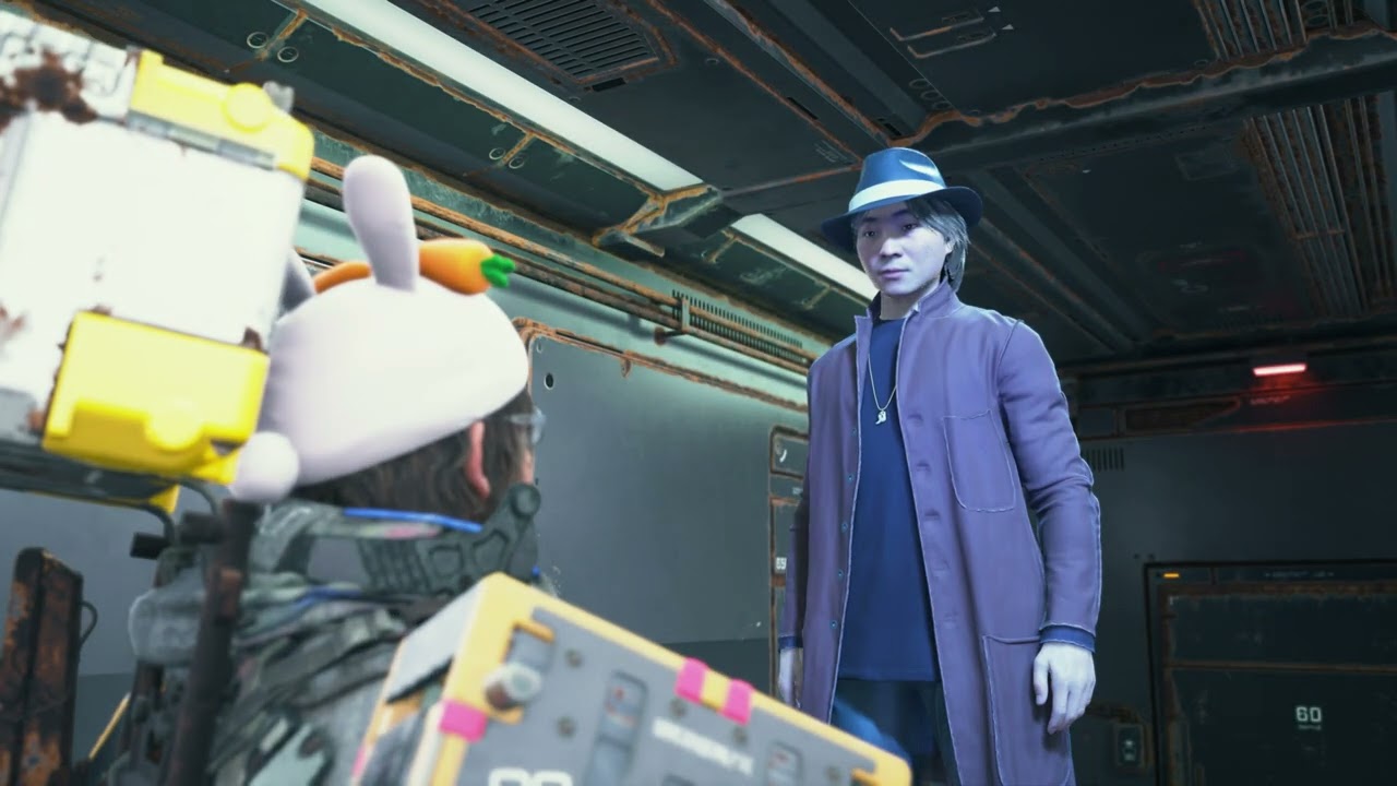 Death Stranding 2 - Order 110: Report Back To The Ghost Hunter: Rocket Box Woodland Suit Unlocked