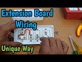 How to Make an Extension Box /Switch Board Wiring /Extension Board Wiring/ Electric Board Connection