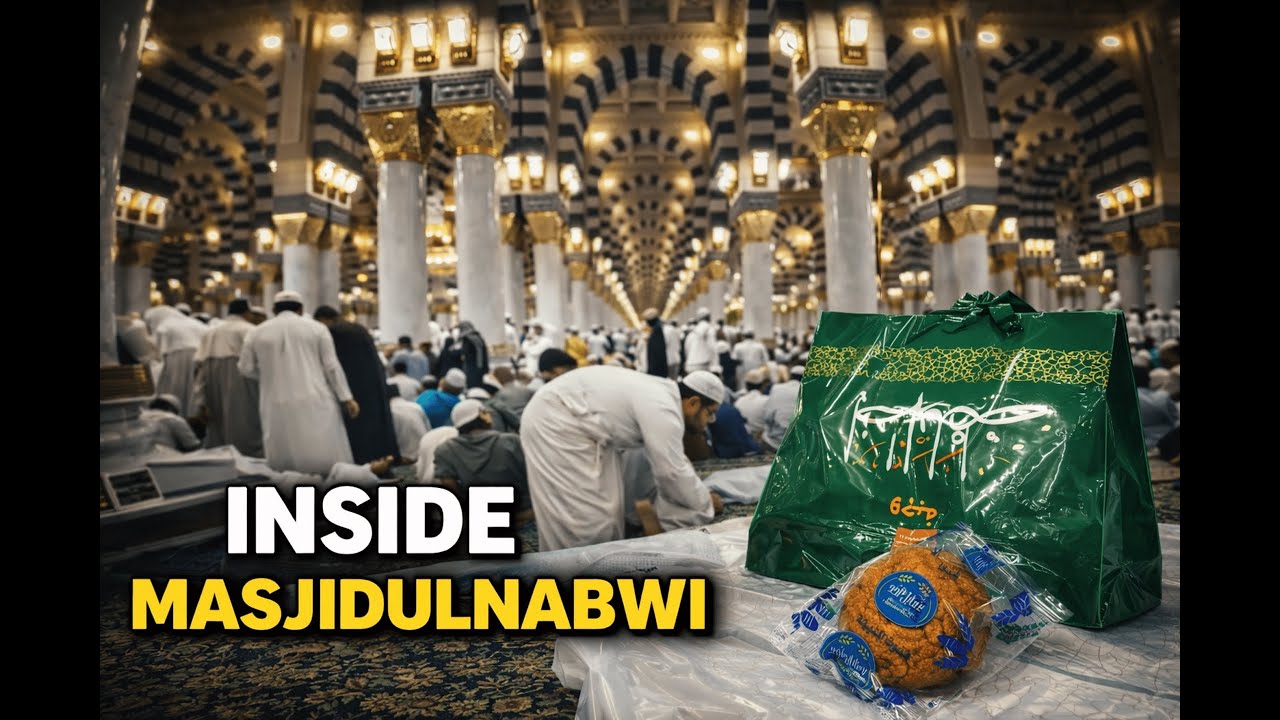 Inside Masjid al-Nabawi | Calm & Peaceful Moments in Madinah