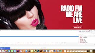 How to change button color in Radio FM WordPress Template