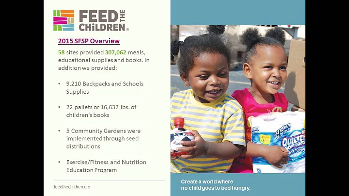 Feed The Children on Reducing Food Waste in Summer Meals