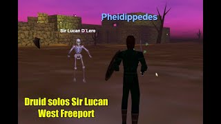 Druid Solos Sir Lucan, Project 1999 EverQuest