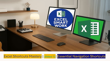 Excel Shortcuts Mastery (Video 1) | Essential Navigation Shortcuts