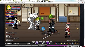 (NEW) [DARKNESS PROJECT] AQW PS: Sasuke Class