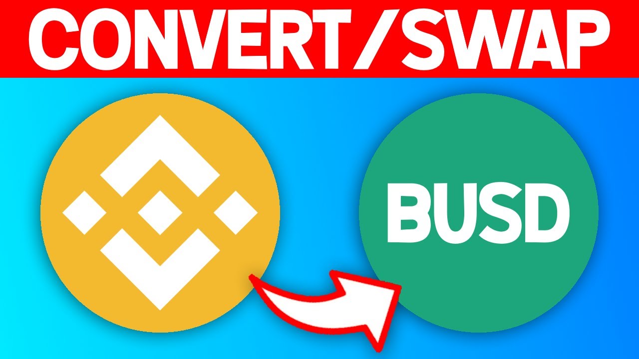 How to Convert BNB to BUSD on Binance (2021) YouTube