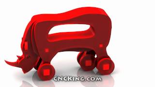Rhinoceros: 3D Assembly Animation (1080HD)