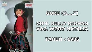 WORO NATALIA - GURU (A....Z) (Cipt. Rully Djohan) (1986)