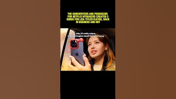 LISA NEW 3 SONG ELEVEN ON NETFLIX SOON 😱 #lisa #lalisa #lisamanoban