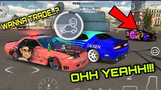 funny🤣roleplay  i trade my l💸 car 🚗   \& funny moments happen car parking multiplayer new update