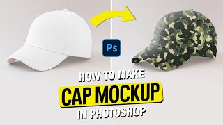 How to Make Cap Mockup in Photoshop | Photoshop Tutorial 2025 | Am Graphix