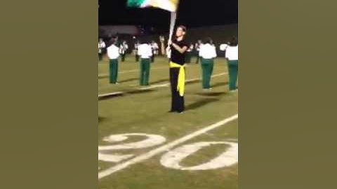 Marching Raider Flag Routine for Fight Song