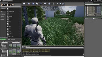 UE4 Player Reactive Foliage