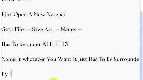 How To Make CFG Files