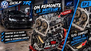 Ça Y Est Le Moteur Reprend Vie Culasse Distribution Golf 7R