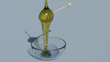 thinkingParticles 6 Subscription Drop 4 - Viscoelastic Fluids: Honey