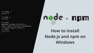 How to install Node.js and npm on Windows | Installation guides