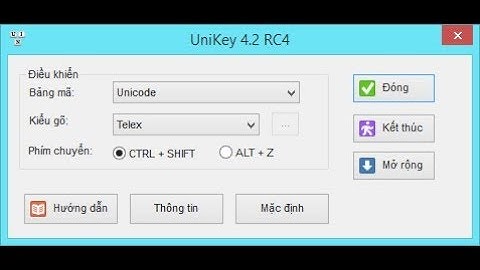 Hướng dẫn dowload và cài đặt bộ gõ tiếng việt unikey cho window 7