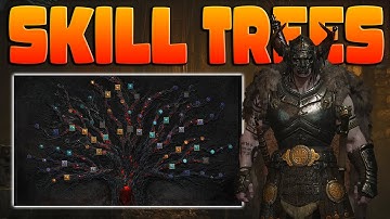 DIABLO 4 HAS MASSIVE SKILL TREES?? Talent & Skill Trees Fully Explained! | Diablo 4!