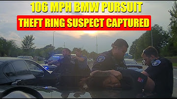 106 MPH BMW Pursuit Ends When the Mighty Arkansas State Police ARRIVED!