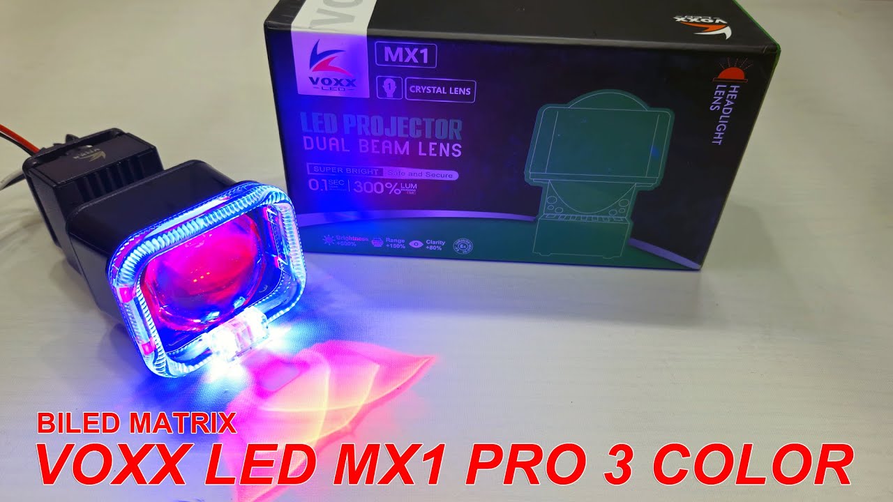 Review Biled Matrix Voxx Led MX1 Pro 3 Color Angle Eye + Demon RGB Review Biled Matrix Voxx Led MX1 Pro 3 Color Angle Eye + Demon RGB