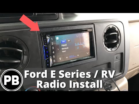 2009 - 2014 Ford E-시리즈/RV 라디오 설치
