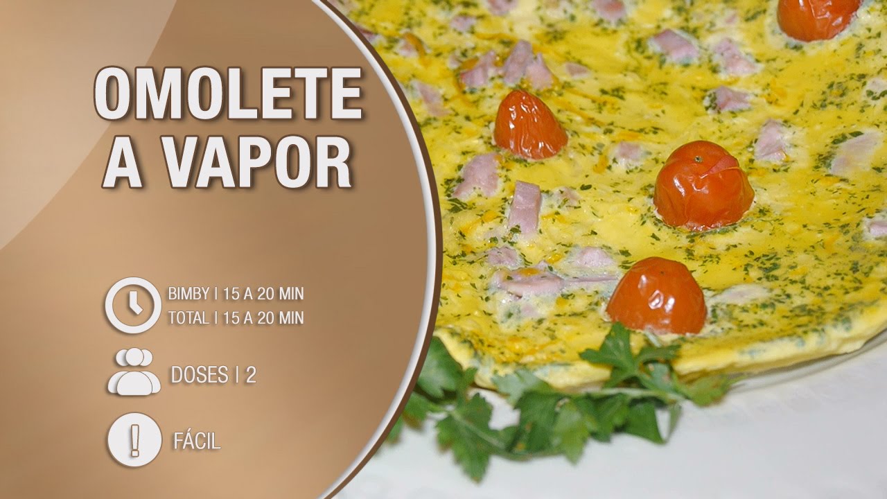 Omolete A Vapor - Receita em Video