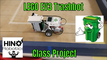 LEGO EV3 Trashbot Class Project
