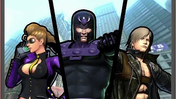 Ultimate Marvel vs Capcom 3: Magneto, C. Viper, and Dante arcade playthrough
