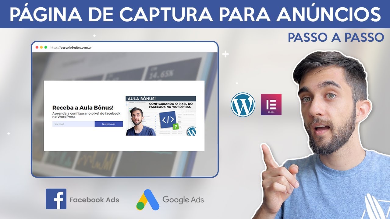 Criando uma Página p/ Campanha de Ads! (Wordpress + Elementor Free)